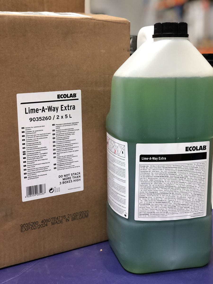 Ecolab LimeAWay Extra 2x5L sterk ontkalkingsproduct